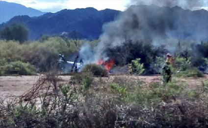 Rusiyada daha bir helikopter qəzaya uğradı