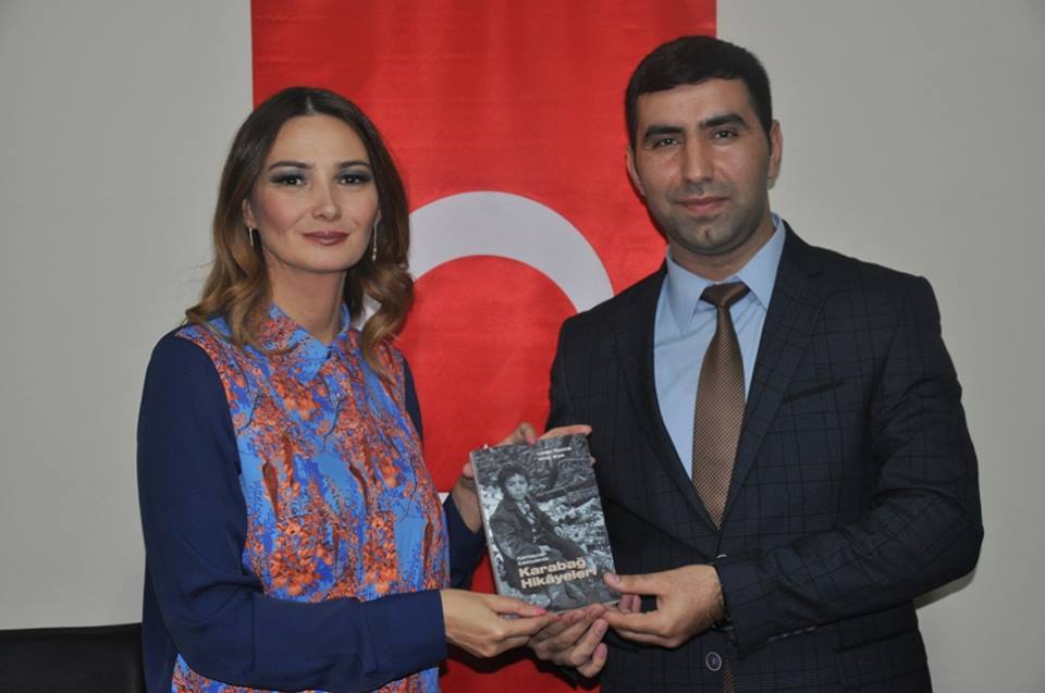 Millət vəkili Q.Paşayeva Yedi Kıta Uluslararası Öğrenci Derneyinin üzvlərinə, xarici tələbələrə Qarabağdan danışıb