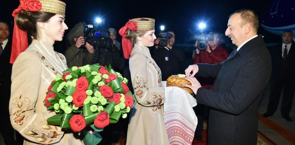 İlham Əliyev Belarusdadır