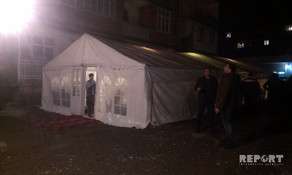 Həlak olan polis əməkdaşının hüzr mərasimi ​Lənkəranda da keçirilir