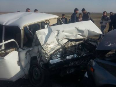 Goranboyda dəhşətli qəza