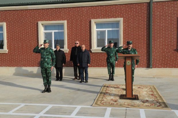 Şəmkirdə yeni sərhəd zastavası istifadəyə verildi