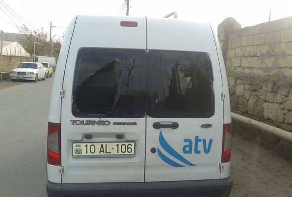 Nardaranda ATV-nin əməkdaşını döydülər