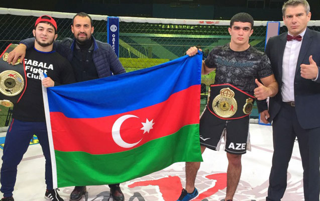 İdmançımız qaydasız döyüşdə birinci oldu