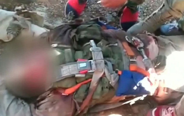 Rusiyalı pilot paraşütlə düşən zaman güllələnib