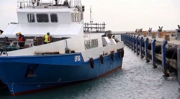 Azərbaycanın istehsal etdiyi ilk gəmi suya buraxılıb