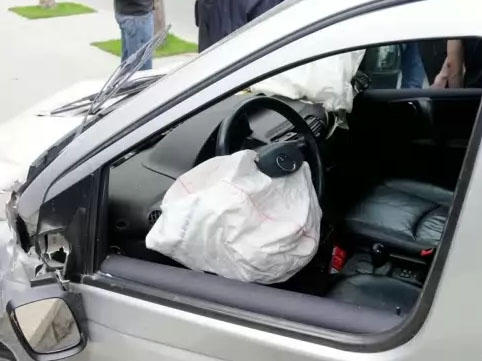 Şəmkirdə yol qəzası,