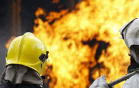 Poçt məntəqəsində yanğın