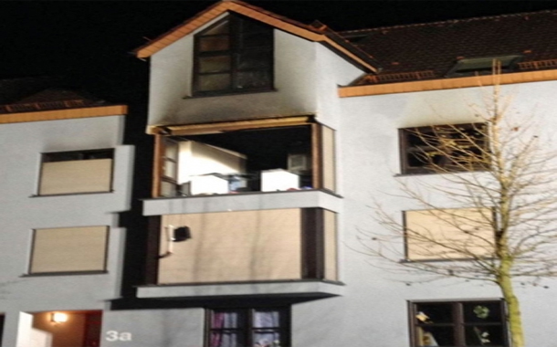 Almaniyada binada partlayış