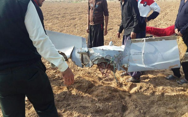 İranda pilotsuz təyyarə düşdü