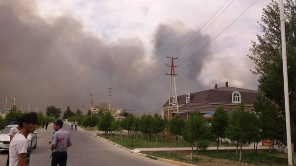 MN: Şirvandakı partlayış zamanı hərbi qulluqçular xəsarət almayıb