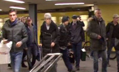 Berlin metrosunda bomba həyəcanı