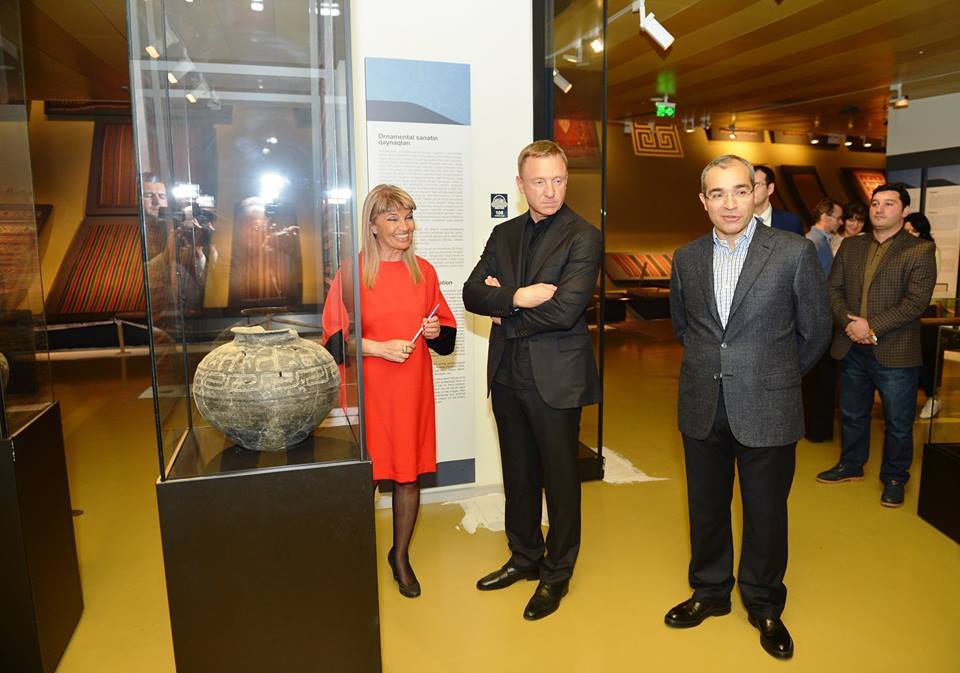 Azərbaycanın və Rusiyanın təhsil nazirləri Azərbaycan Xalça Muzeyinin qonaqı oldular