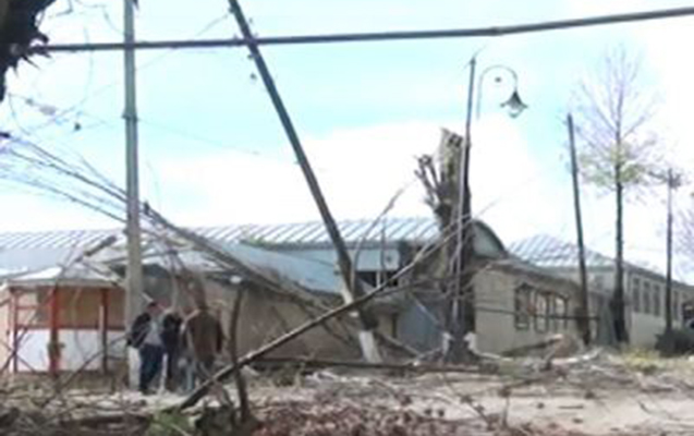 Külək Şamaxını bu hala saldı