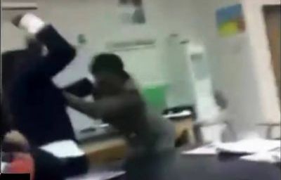 Məktəbdə görünməmiş biabırçılıq