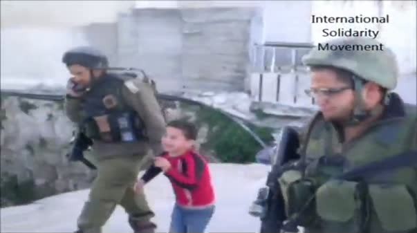 İsrail polisi 6 yaşlı uşağı həbs etdi