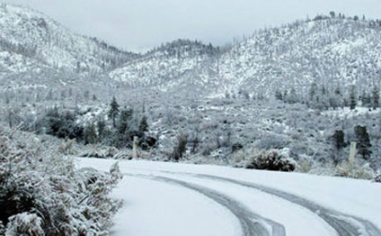 Azərbaycana qar yağır