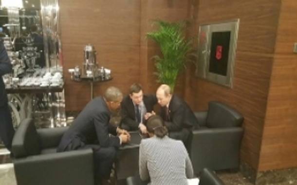 Putinlə Obama arasında qısa görüş olub