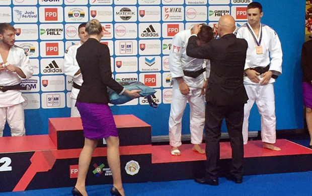 Cüdoçumuz bürünc medal qazandı