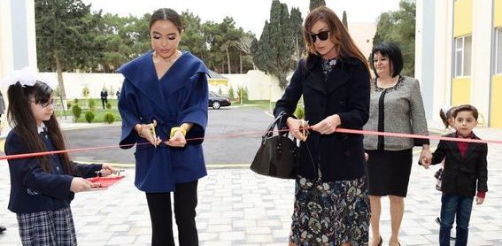 Birinci xanım körpələr evi-uşaq bağçasının açılışında