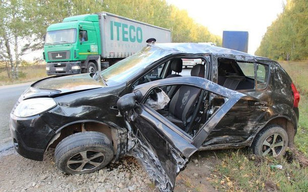 Qaxda ağır yol qəzası