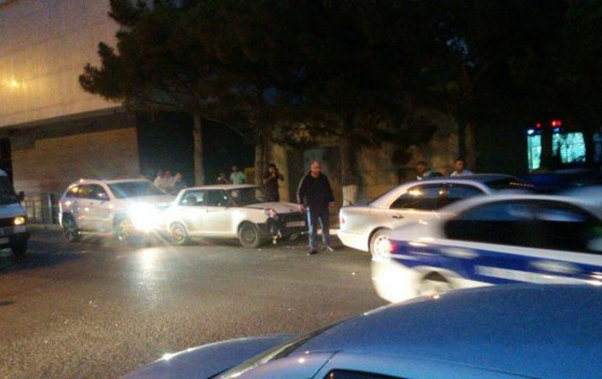 Sumqayıtda zəncirvari qəza