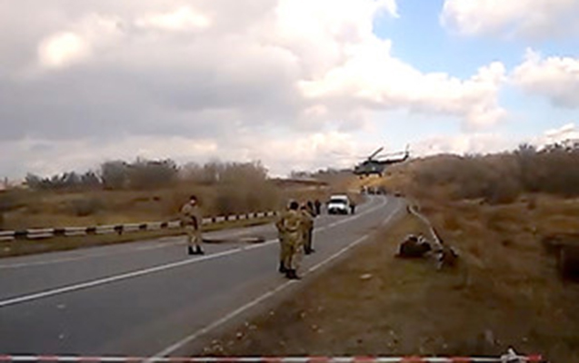 Təyyarə təlim uçuşu zamanı düşdü