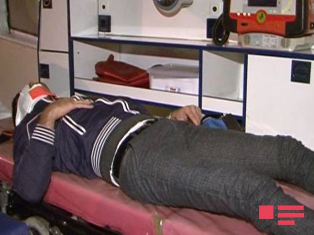 Bakıda qadın sürücü kişini xəstəxanalıq etdi