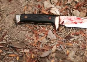 Şəmkir sakini bıçaqlanıb