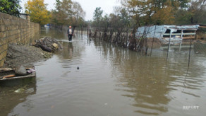 Astarada aramsız yağışlar 150-dən çox yaşayış evini su altında qoydu