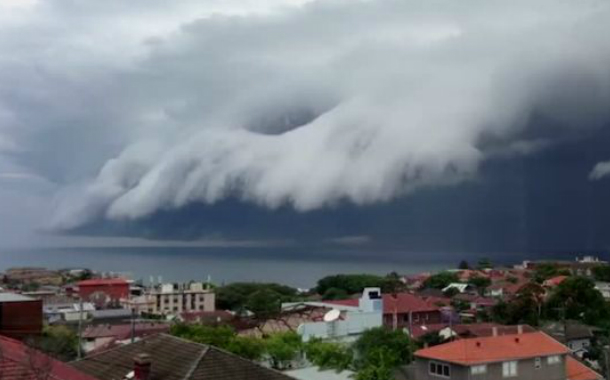 Bu görüntülər qiyaməti xatırladır