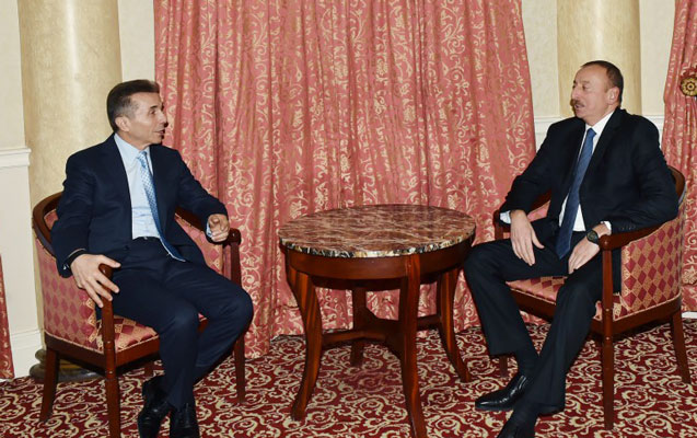 Əliyev İvanişvili ilə də görüşdü