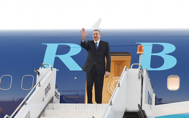 İlham Əliyevin Gürcüstana səfəri başa çatdı