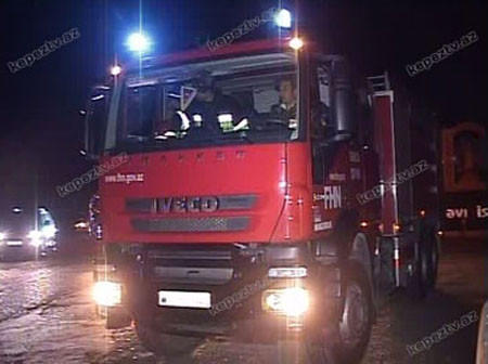 Gəncədə partlayış baş verib