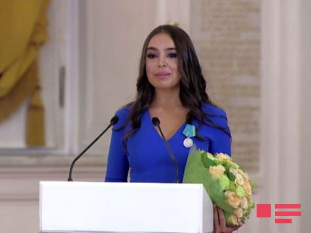 Leyla Əliyeva: Mənim üçün “Puşkin” medalını almaq böyük fəxrdir