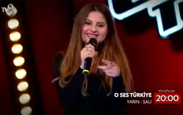 Aynişan Quliyeva “O ses Türkiye” yarışmasında