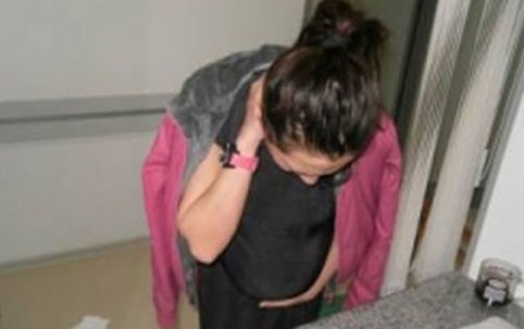 Bakıda hamilə qadını döyən şəxs həbs edildi