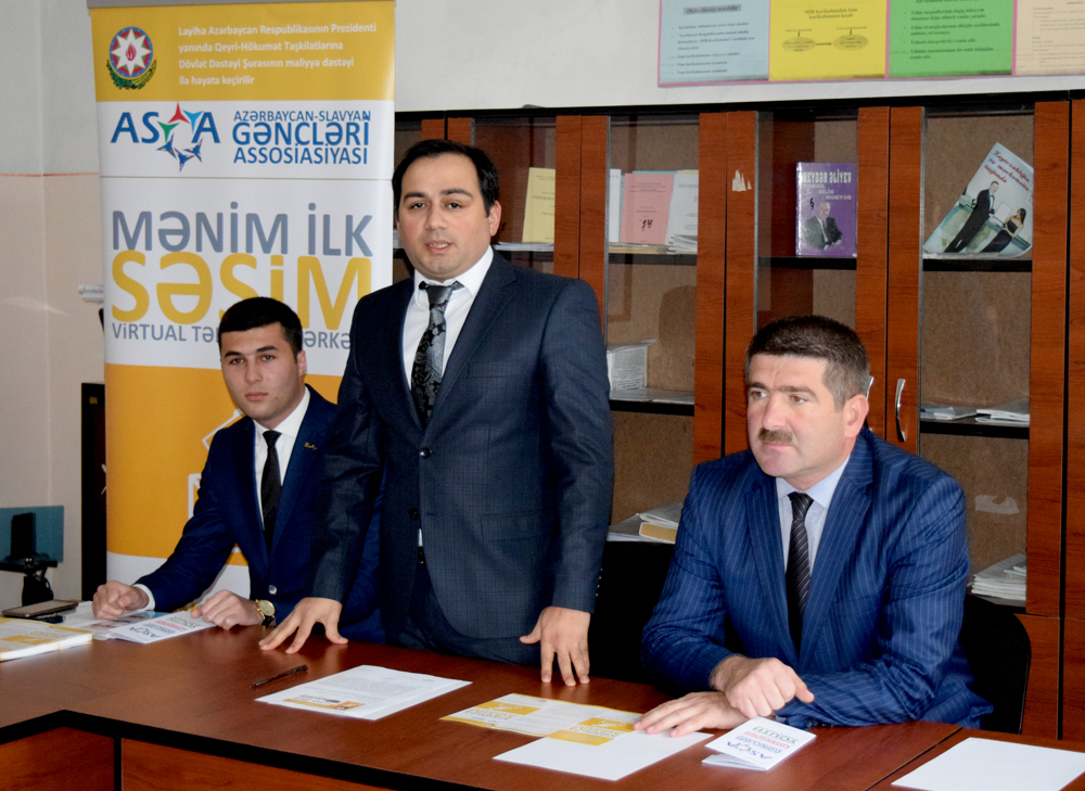 ASGA ilk dəfə səs verənləri maarifləndirdi