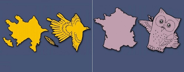 Ölkələr nəyə oxşayır?