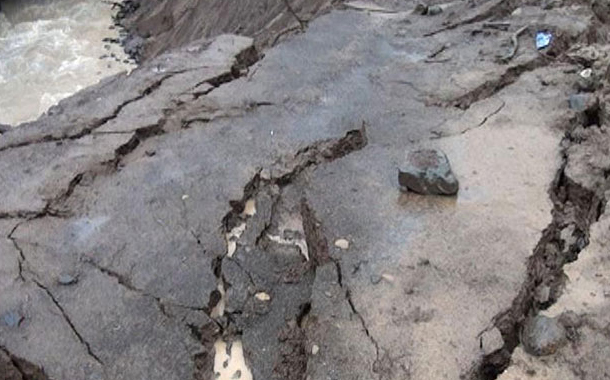 Lənkəran-Lerik şosesində sürüşmə