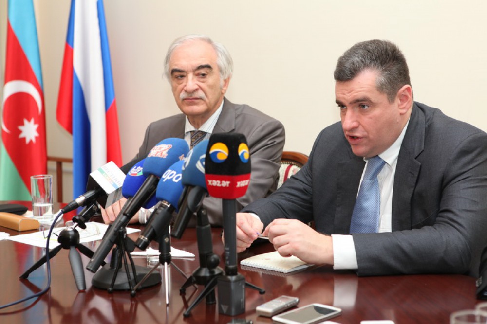 Leonid Slutski: Azərbaycana qarşı istənilən çirkin və əsassız böhtanlar iflasa məhkumdur