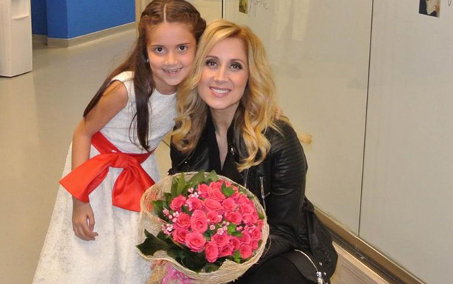 Lara Fabianla 9 yaşlı azərbaycanlının dueti