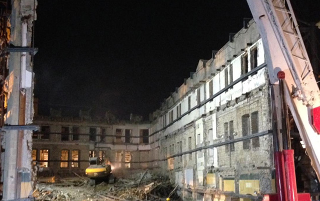 Bakının bu məşhur binası söküldü