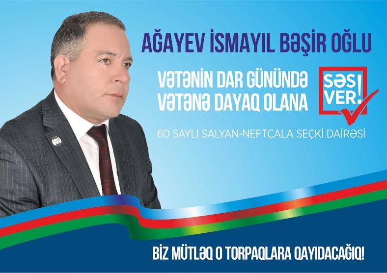 “Səsinizə sahib çıxmaq Prezidentə dəstəkdir, səsinizin oğurlanmasına imkan verməyin”