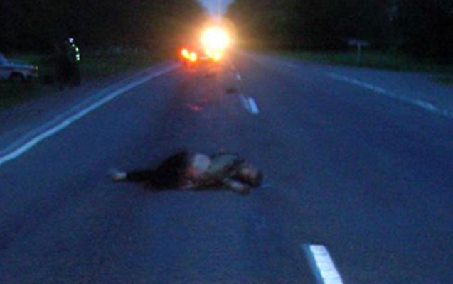 Bakıda polis piyadanı vurdu