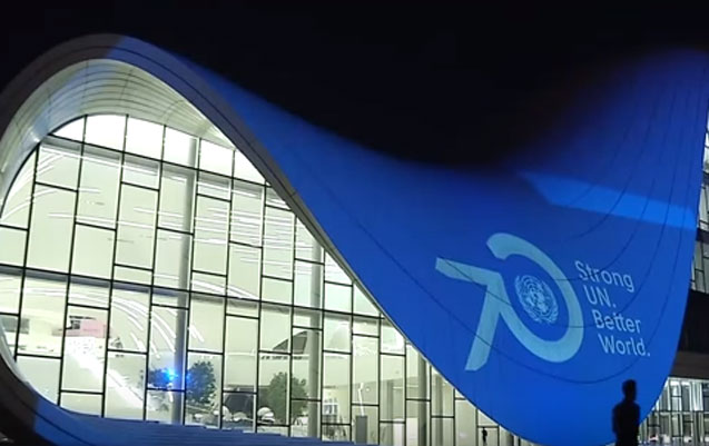 Bakı BMT-nin yubileyini belə qeyd edir