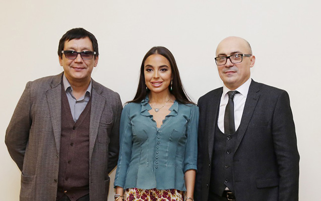 Leyla Əliyeva film təqdimatında