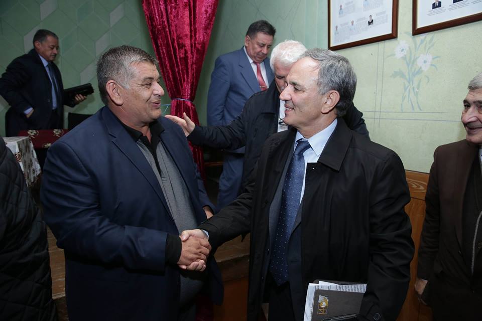 Əflatun Amaşov Saatlıda seçicilərlə görüşdü