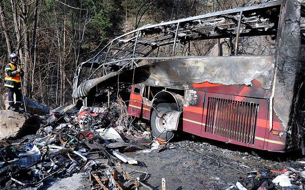 Fransada qəza: 40-dan çox ölən var