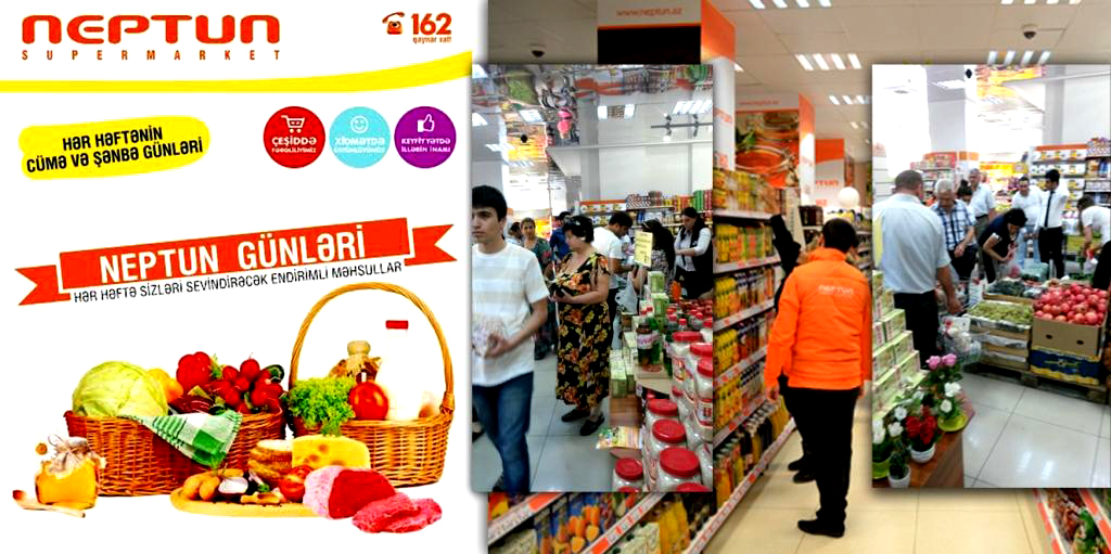 5-ci və 6-cı günlər NEPTUN marketə gəlin